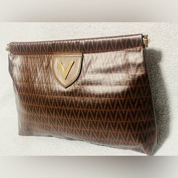 Mario Valentino Monogram Clutch - Picture 8 of 10